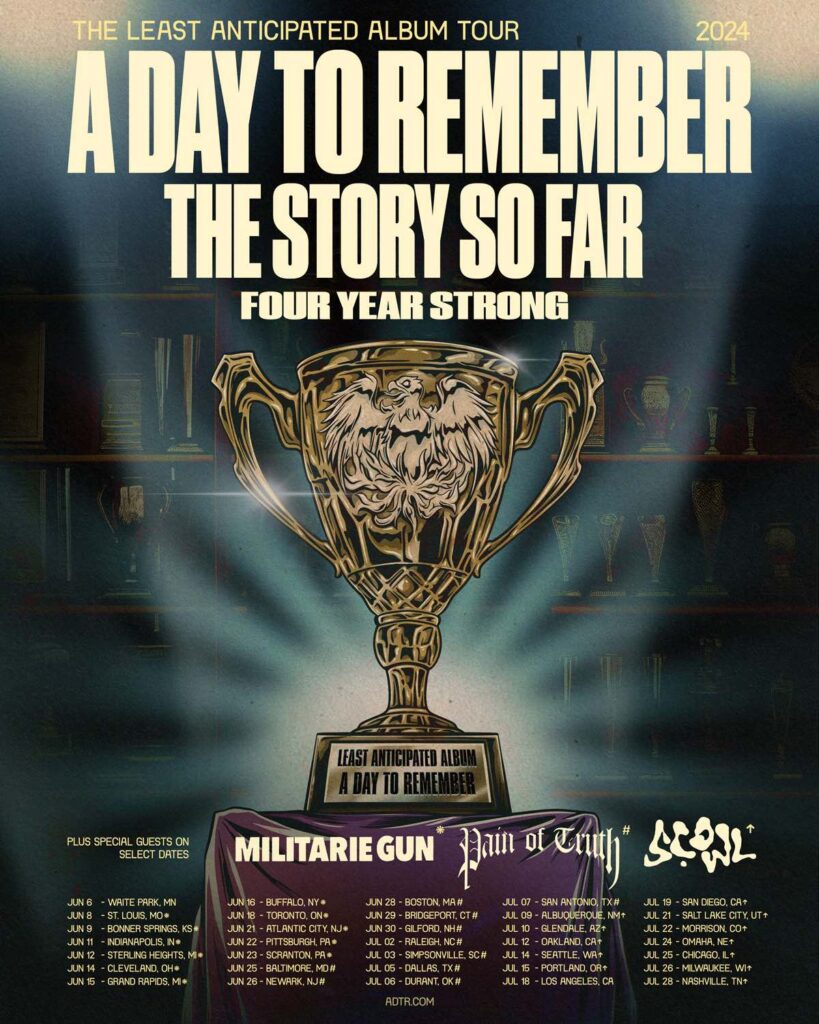 A Day To Remember The Least Anticipated Album Tour