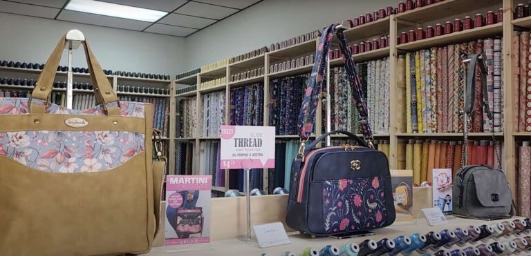 Bags and materials at Sew Yours