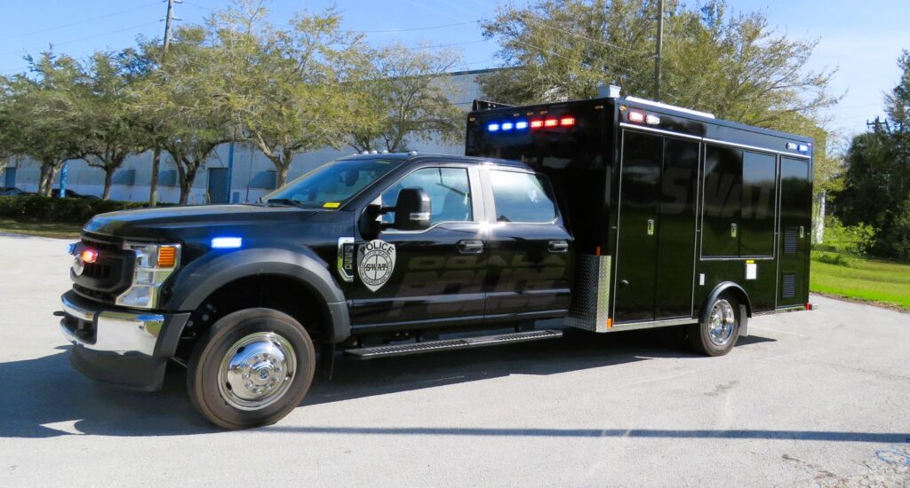 City of Ocala SWAT Police Vehicle crafted by MBF Industries