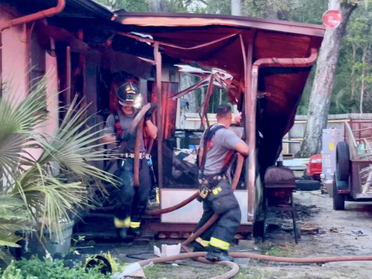 Flames spread through northeast Ocala home after kitchen appliance catches fire on March 2, 2024