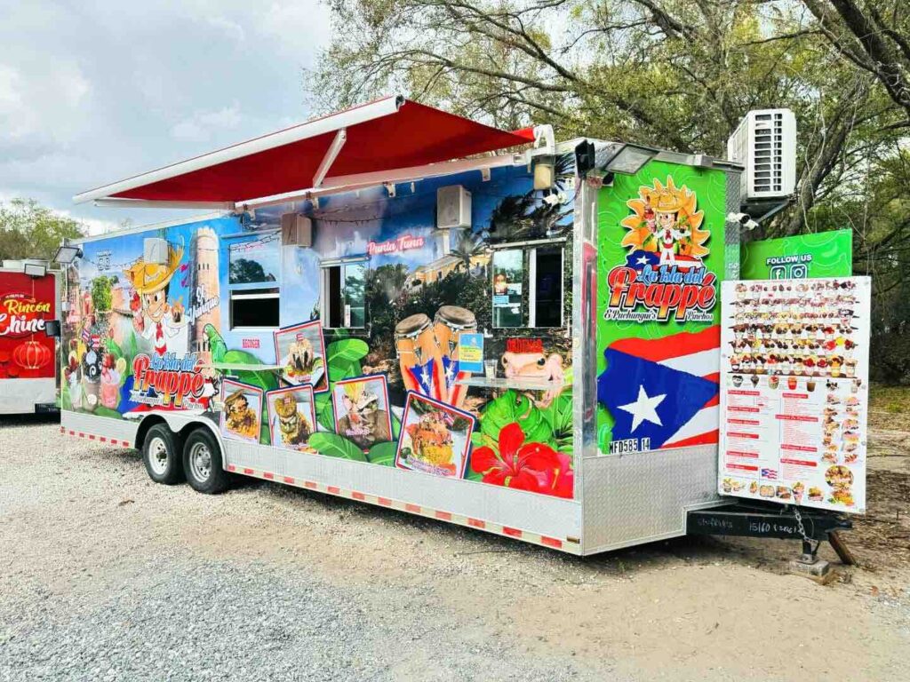 La Isla del Frappé is one of many vendors represented at Ocala Food Trucks