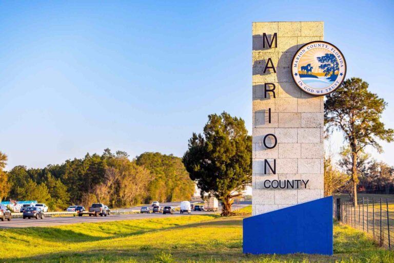 Marion County gateway signage (Photo Ocala:Marion County)