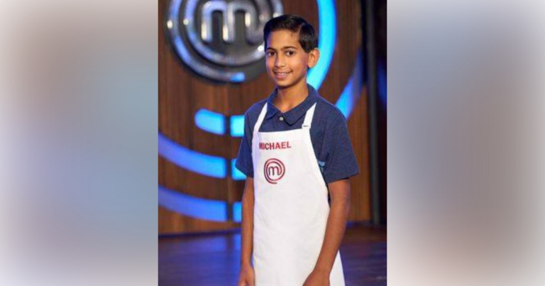Michael Seegobin will compete against 11 other young chefs for the title MasterChef Junior champion
