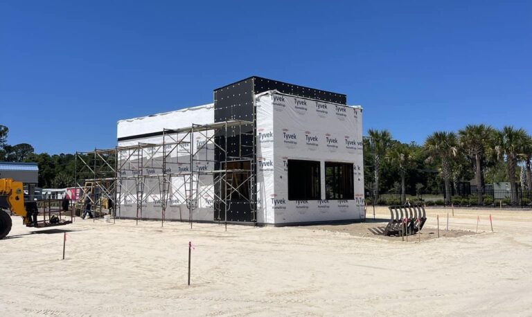 Construction underway at Ellianos Coffee in Dunnellon