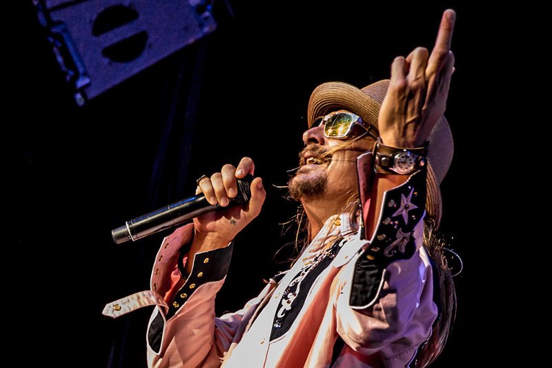 Kid Rock during one of his tour stops