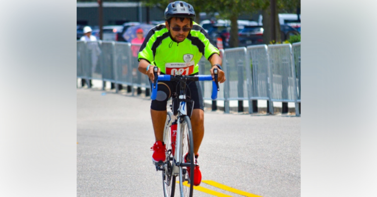 Zachary Deonath is one of three athletes representing Florida in the 2024 Special Olympics European Open Triathlon. (Photo: Special Olympics Florida)