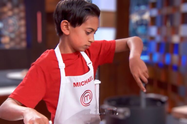 Michael Seegobin is one of the final six chefs in the MasterChef Junior competition. (Photo: MasterChef Junior)