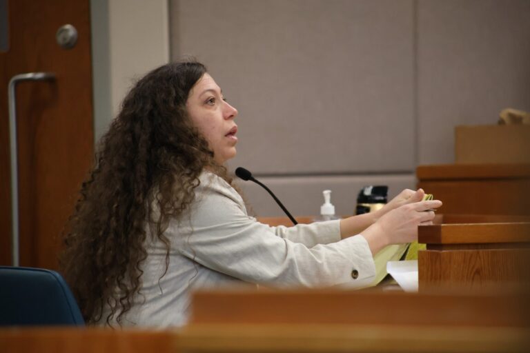 On April 19, 2024, a jury found Neelie Raye Pesognellie Petrie Blanchard guilty of the 2020 murder of 50-year-old Christopher Hallett. (Photo: Fifth Judicial Circuit State Attorney's Office)