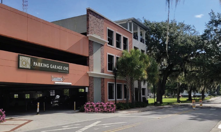 Parking Garage One will soon don new signage. (Photo: City of Ocala)