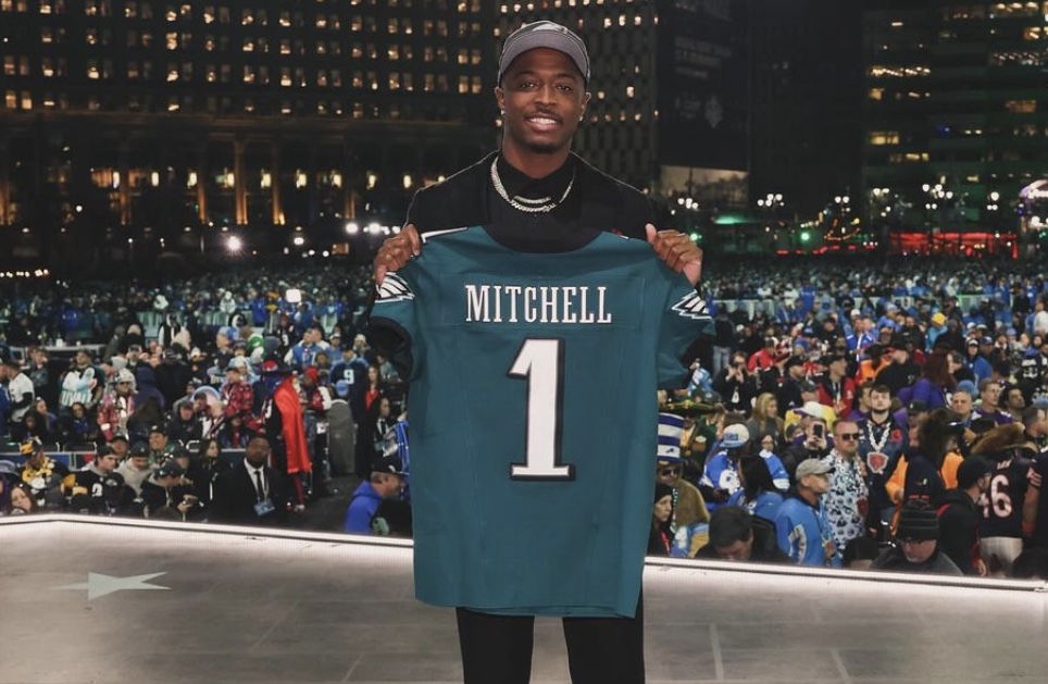 Quinyon Mitchell was drafted by the Philadelphia Eagles on April 25. (Photo: Quinyon Mitchell)