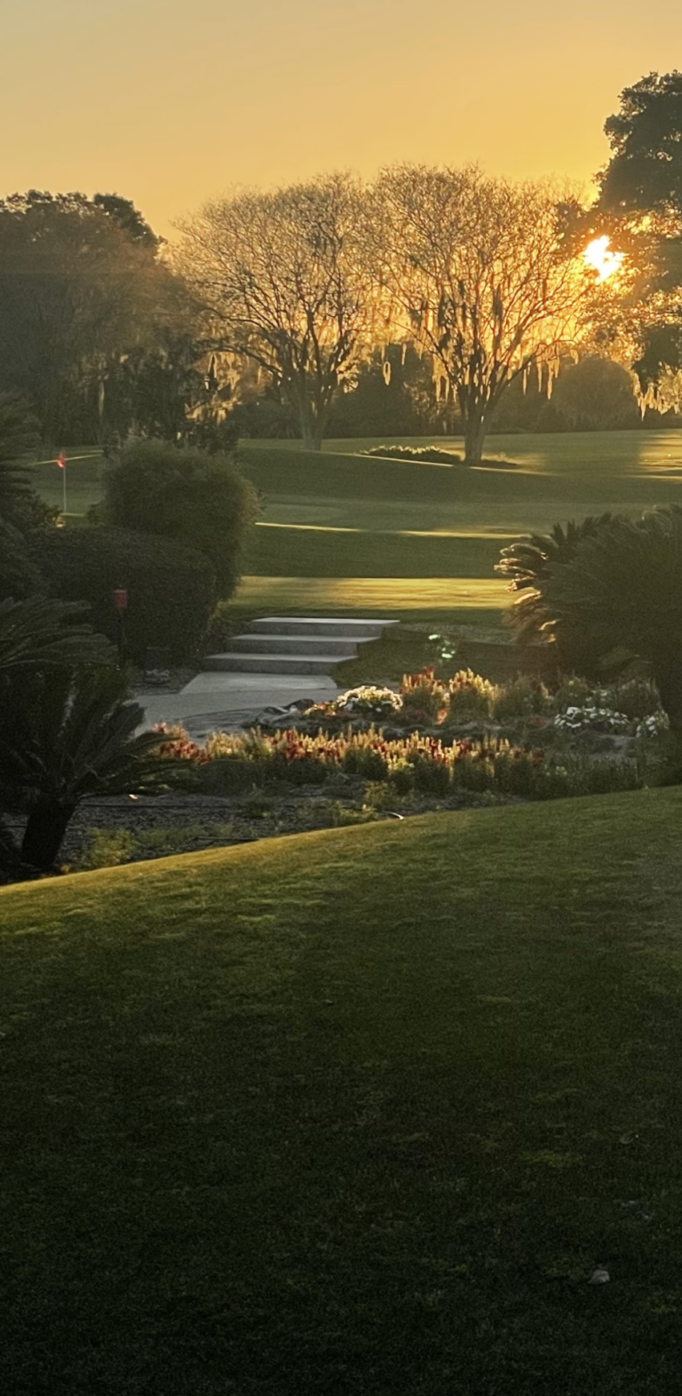 Sunset on Baseline Golf Course