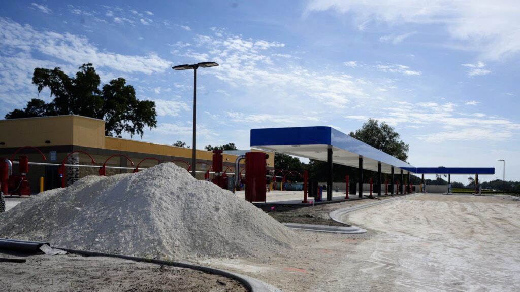SuperWash under construction in south Ocala on CR 484