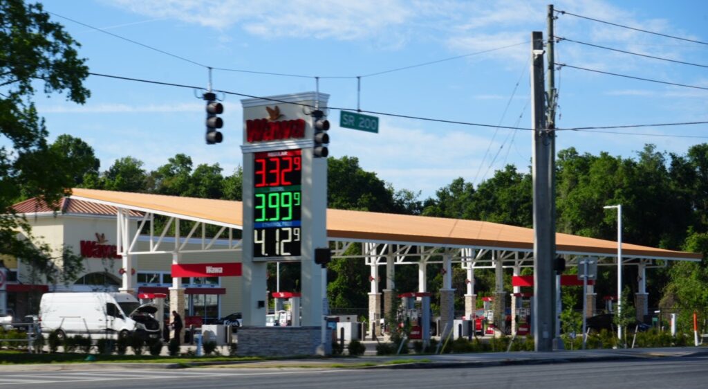Wawa at 8300 SW 100th Street in Ocala Wawa on SW Hwy 200 that opened in February 2024