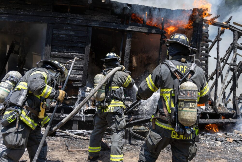 Abandoned home in Citra catches fire on May 7, 2024 photo by MCFR (5)