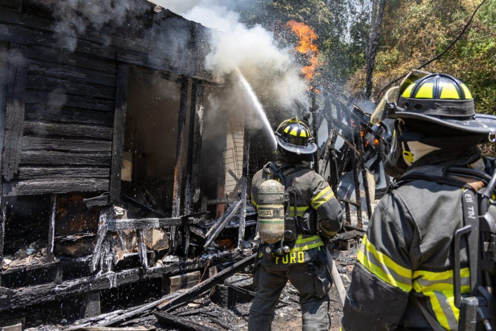 Abandoned home in Citra catches fire on May 7, 2024 photo by MCFR (6)