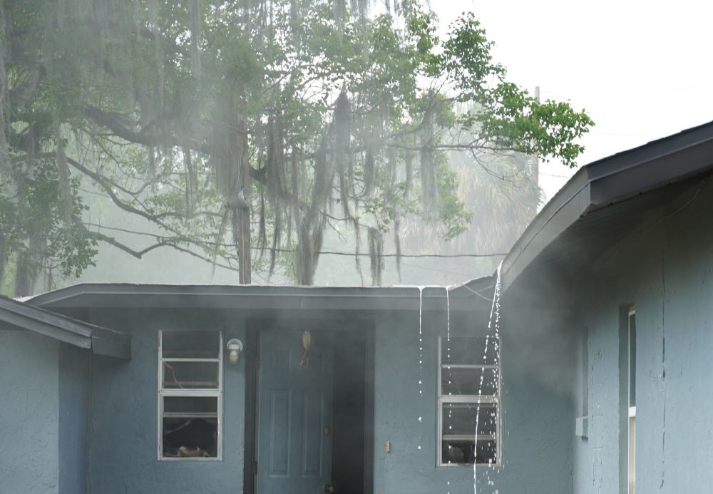 Firefighters battle house fire in SW Ocala on May 7, 2024. 