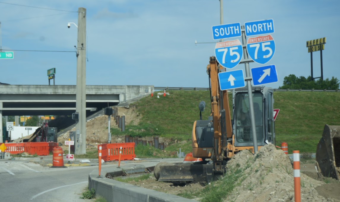 I 75 onramp from County Road 484 in Marion County