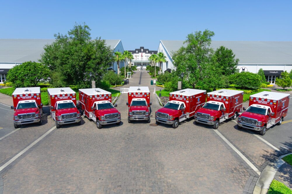 MCFR new fleet of ambulances photo by MCFR 3