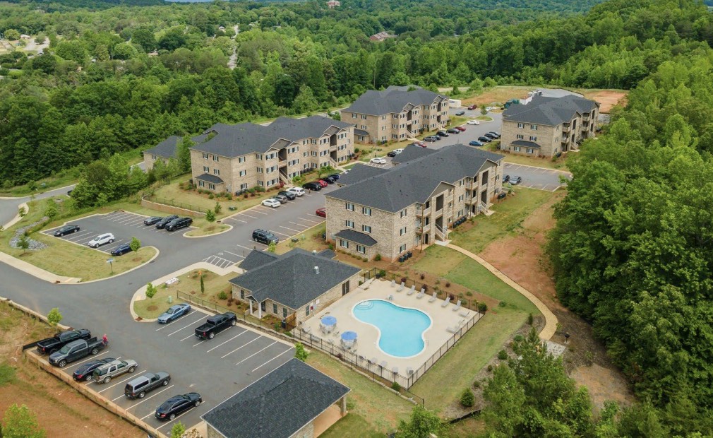 This is a development that Bergman Real Estate recently built. It was included in their application to the city as an example of what to expect.