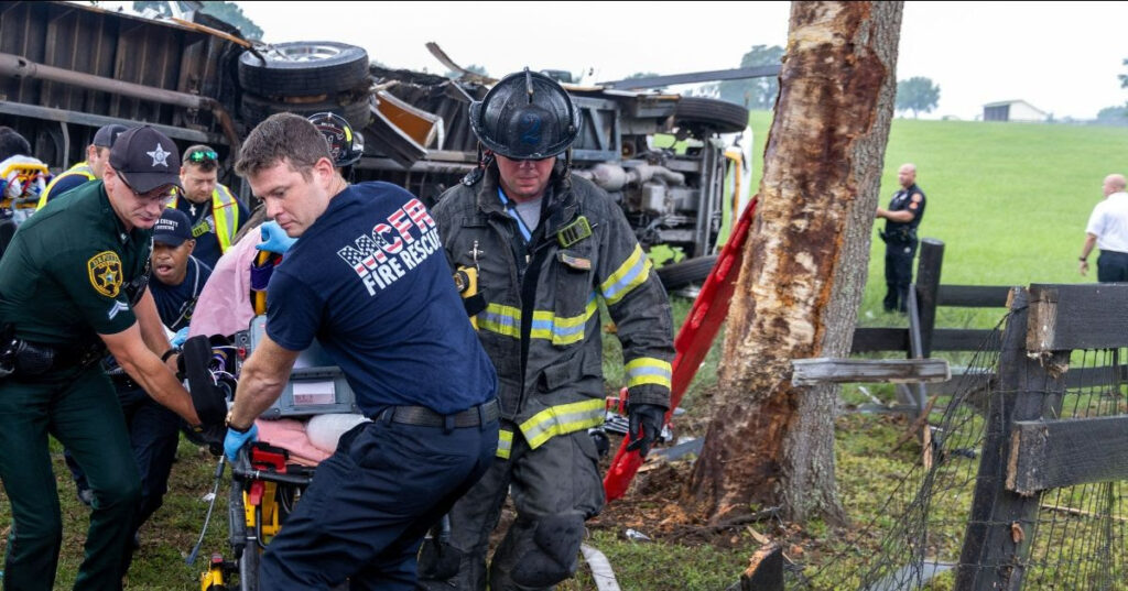 Crews help individuals injured in fatal accident on SR 40 on Tuesday morning 1024x537 1