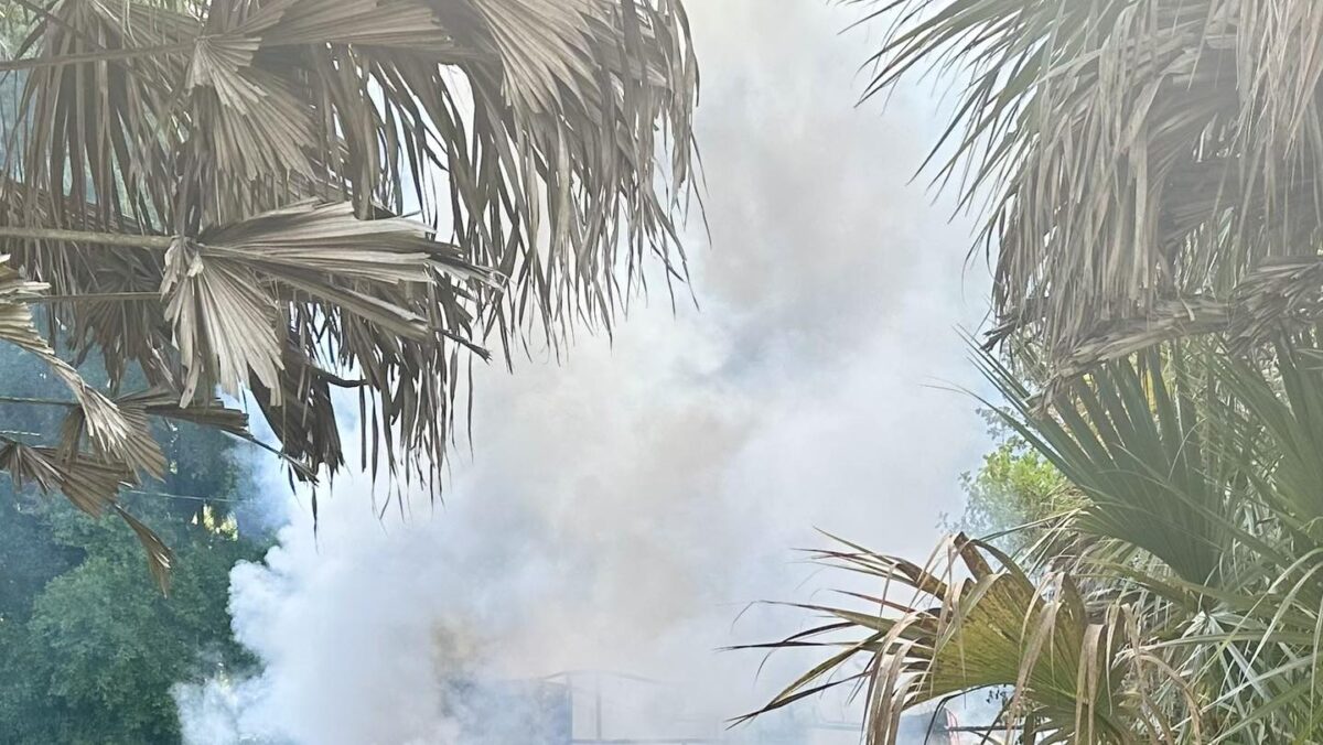 RV fire in Marion County on June 16, 2024. Photo by Marion County Fire Rescue 2 RV fire in Marion County on June 16, 2024. Photo by Marion County Fire Rescue
