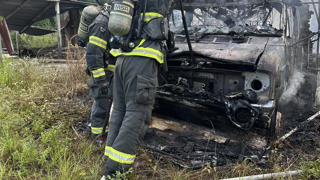 RV fire in Marion County on June 16, 2024. Photo by Marion County Fire Rescue 5 RV fire in Marion County on June 16, 2024. Photo by Marion County Fire Rescue 5