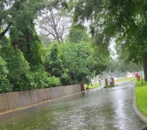 Flooded roadway in Ocala Janice Love