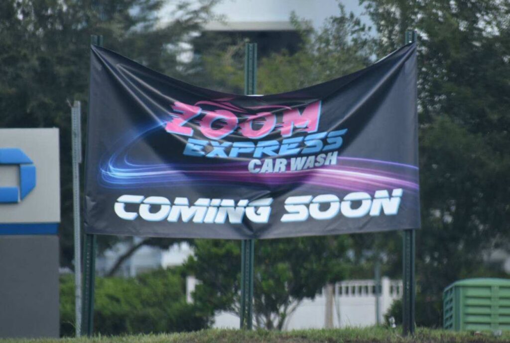 Zoom Express Car Wash coming soon to east Ocala