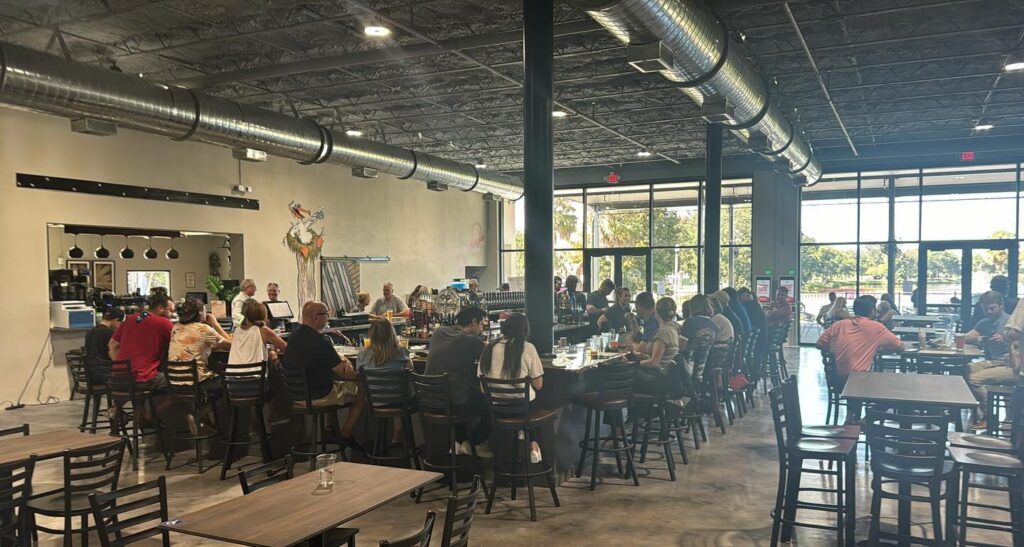 Customers visit Midtown Station during its opening in Ocala Photo Midtown Station