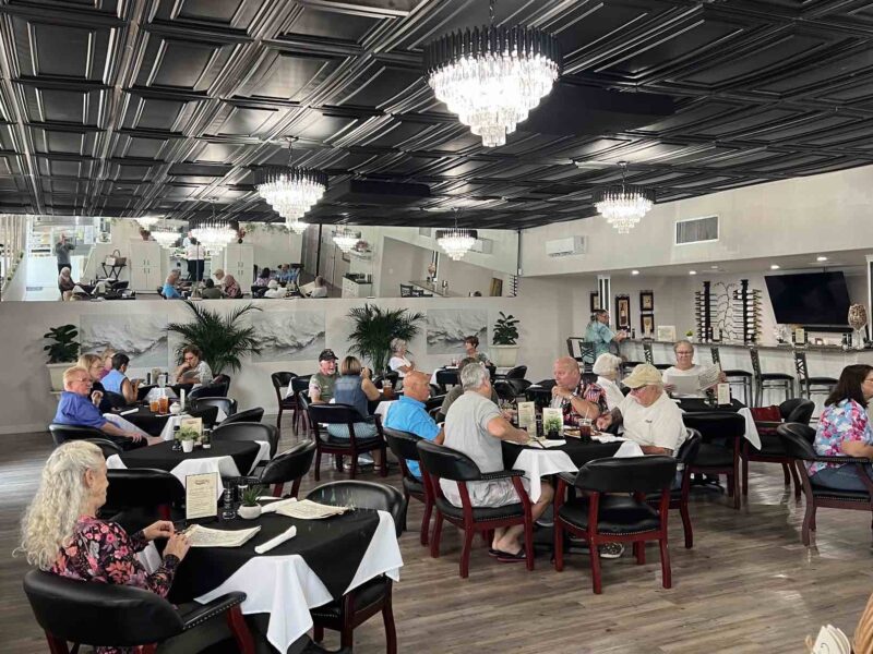 Interior dining room at Primary Tavern in Ocala