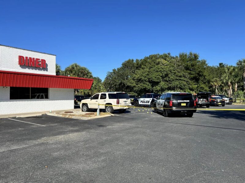 OPD is investigating an officer-involved shooting that occurred outside Darrell's Diner on September 22, 2024. (Photo: Ocala Police Department)