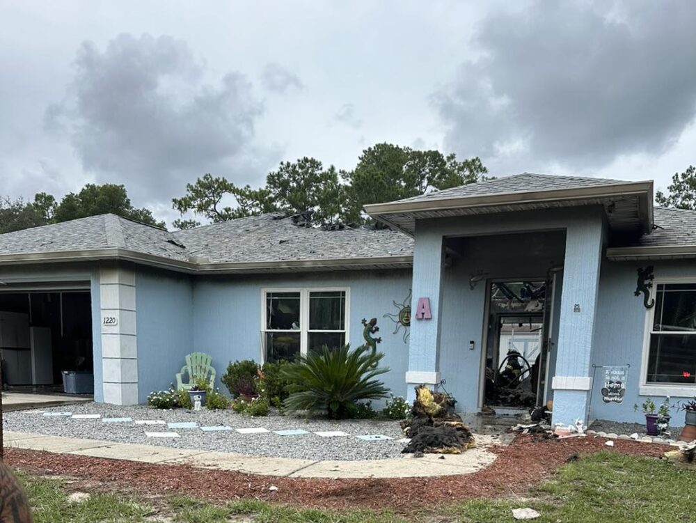 Silver Springs house fire on September 8, 2024 fire was extinguished within 30 minutes photo by MCFR