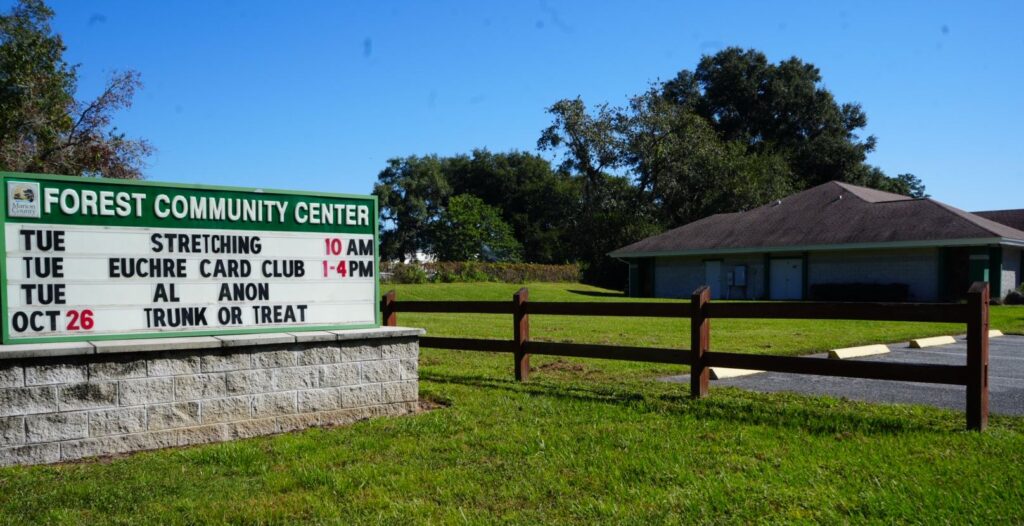 Forest Community Center in Ocklawaha, Florida