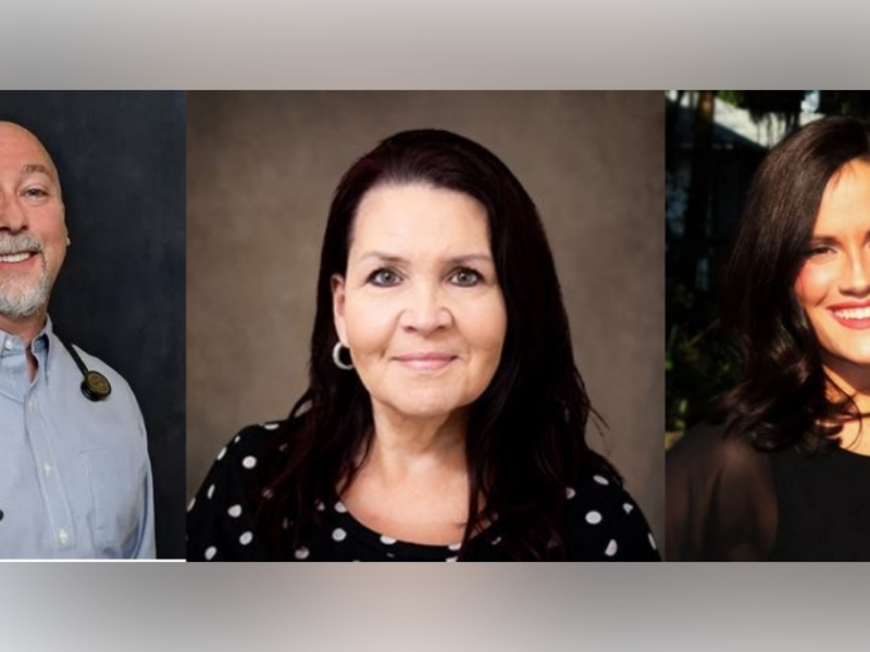 Todd Panzer (right), Lola Gonzalez (center), and Brittney Morley (right) are the newest members of the Early Learning Coalition of Marion County.