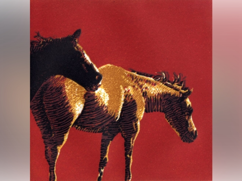 A new art exhibit, Equine Impressions, has opened at CF Webber Gallery. (Photo: Tyrus Clutter)