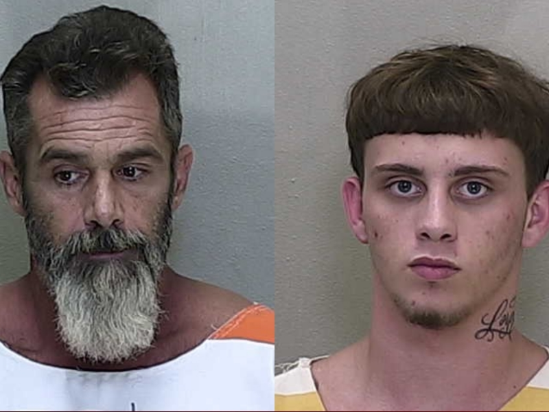 Dunnellon father son sentenced to prison for brutally attacking bicyclist at Circle K