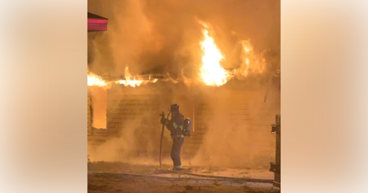 Ocala home under construction catches fire 1 Ocala home under construction catches fire 1
