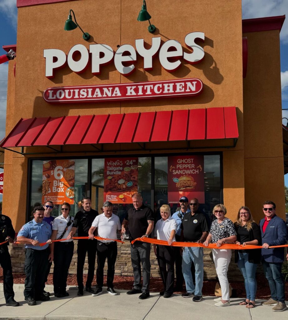 TICE Popeyes Florida celebrates its grand opening in Titusville in October 2024