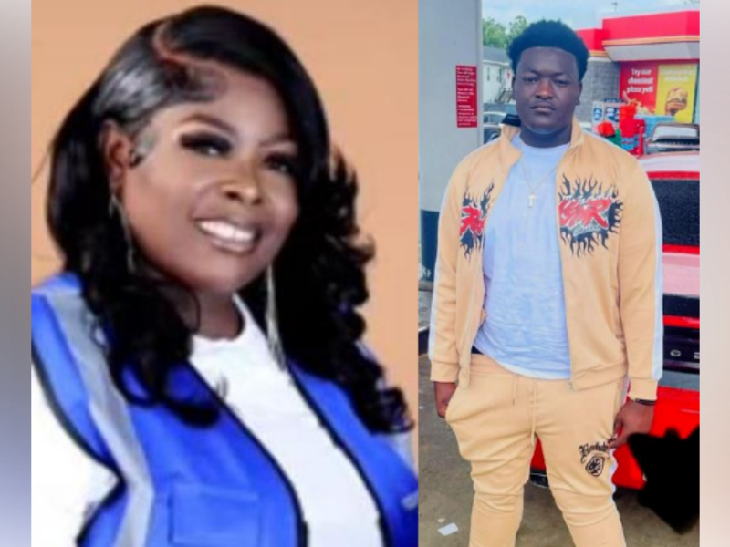 An ex-boyfriend of Shendora Adams (left) allegedly murdered her and her son, Tyiun Adams (right) in a Georgia home on Thanksgiving morning before fleeing to Ocala, where he fatally shot himself. (Photos: National Gun Violence Memorial)