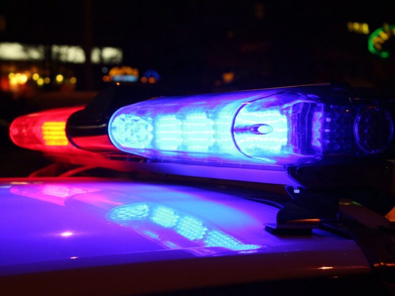 Sirens atop police car