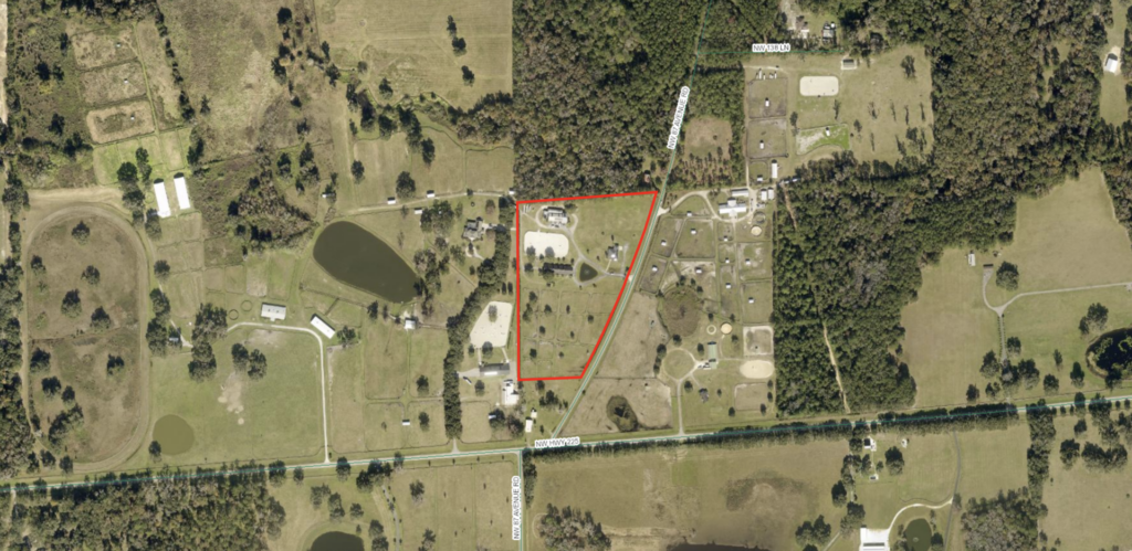 The 12.04 acre site in northwest Marion County
