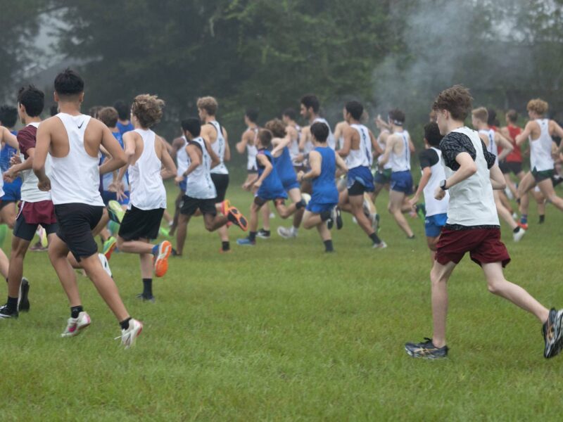 A cross country meet in Marion County in 2024