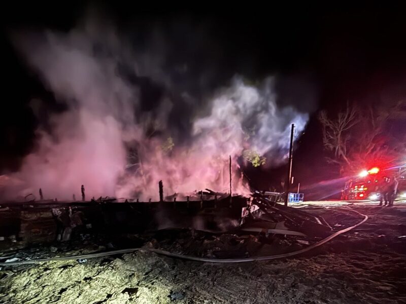 Double wide mobile home destroyed by fire in Dunnellon on January 4, 2025 1