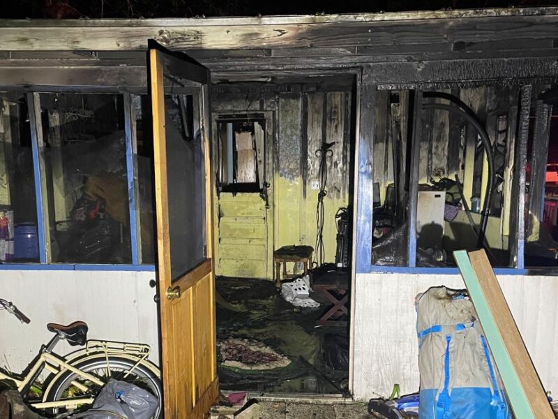 On January 26, 2025, a fire heavily damaged a house located in the 3600 block of SE 12th Place in Ocala. (Photo: Ocala Fire Rescue)