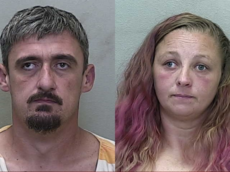 Stolen camper lands two Belleview residents in jail