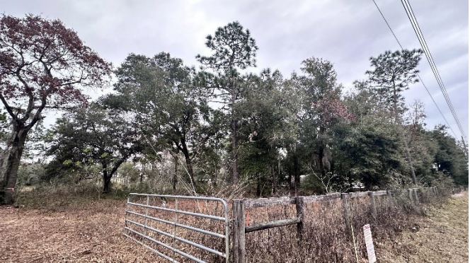 The site of the planned subdivision is currently undeveloped.