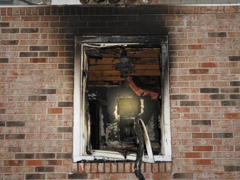 An electrical fire ignited inside an Ocala apartment on February 6, 2025. (Photo: Ocala Fire Rescue)