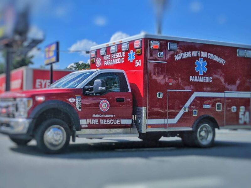Marion County Fire Rescue Ambulance