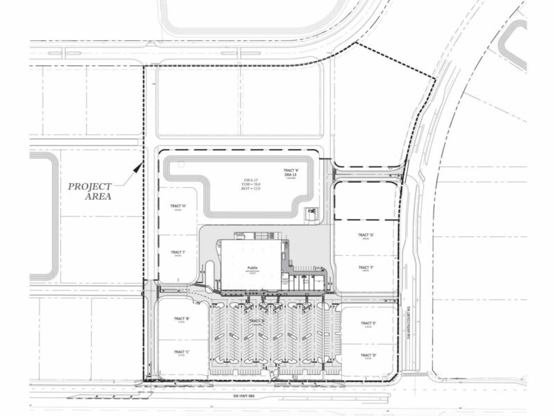 A new Publix shopping center is slated for south Ocala, in the Marion Oaks community.
