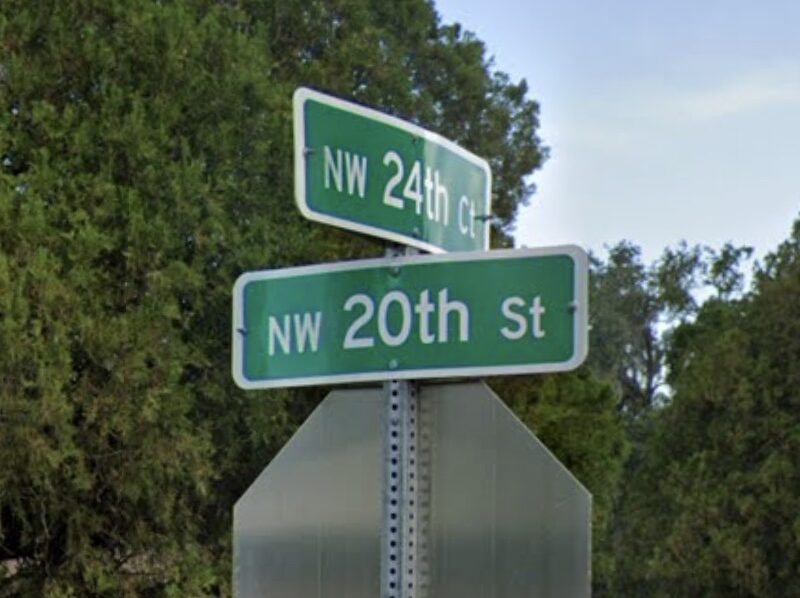 The intersection in northwest Ocala where the proposed honorary name designation would take place